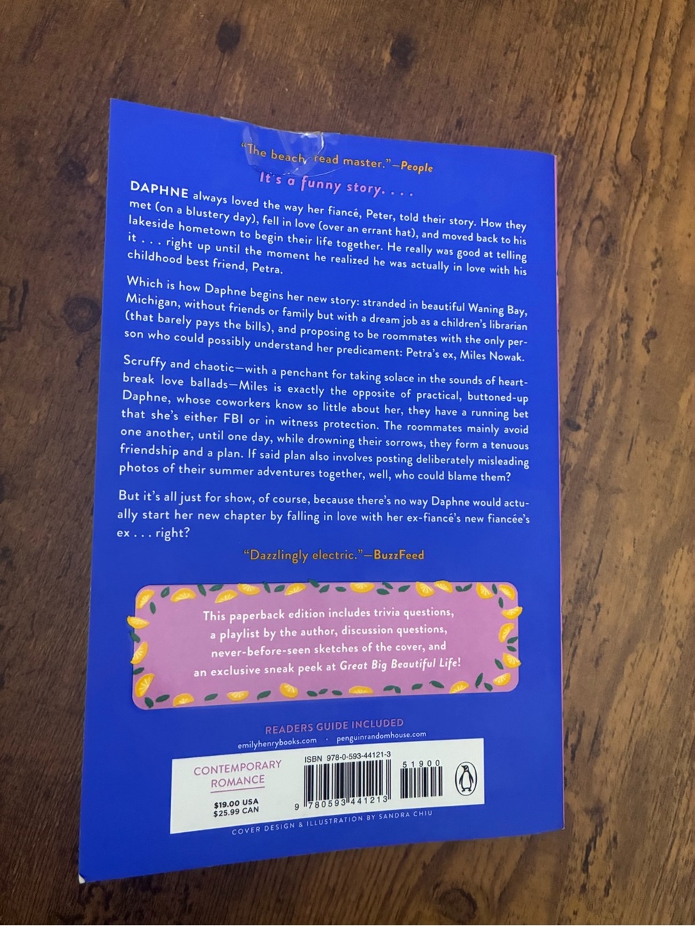 Emily Henry Funny Story Paperback Book - Picture 4 of 5
